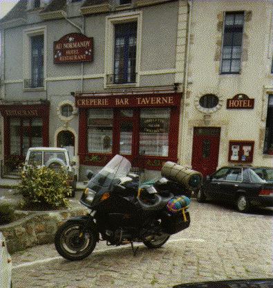 [Photo of the bike in Sees town square]