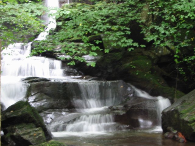 [Photo of a waterfall]