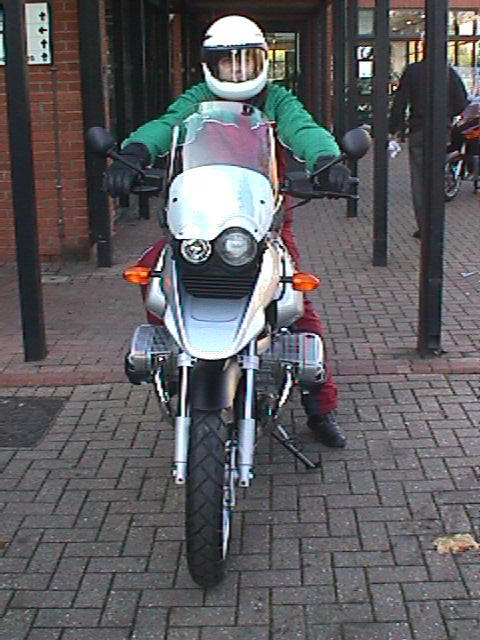 [Photo of Kate on bike]