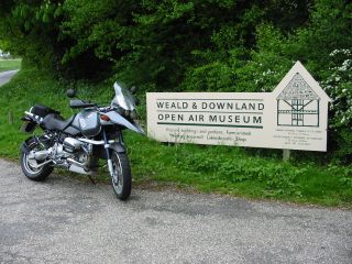 Outside the Weald and Downland Open Air Museum