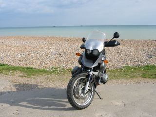 On the beach at Ferring