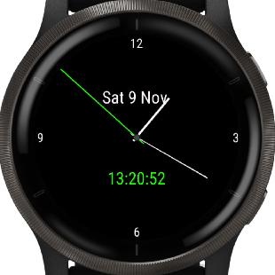 Venu 2 with just the 'Normal' time showing
