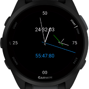 Decimal Time watch face
