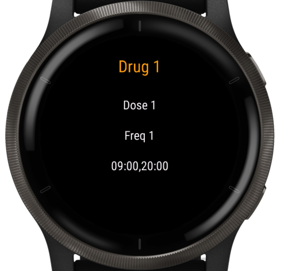 Medication information drug view
